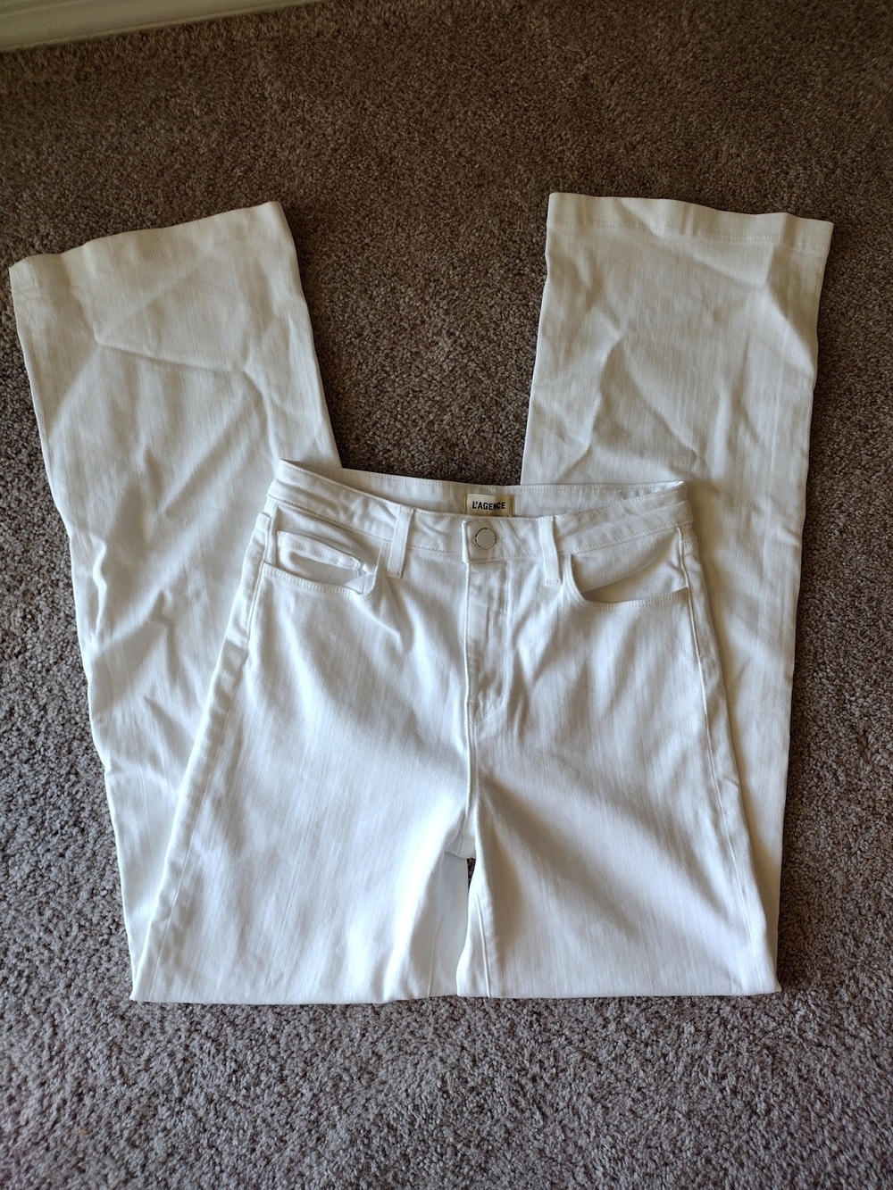 L'agence Clayton High Rise Wide Leg Jeans size 29